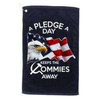 A Pledge A Dat Keeps The s Commies Away Golf Towel