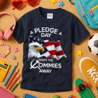 A Pledge A Dat Keeps The s Commies Away Kids T-Shirt