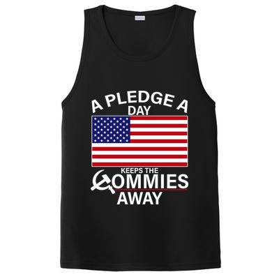 A Pledge A Day Keeps The Commies Away PosiCharge Competitor Tank