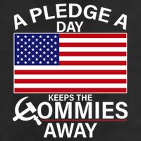 A Pledge A Day Keeps The Commies Away Trucker Hat