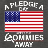 A Pledge A Day Keeps The Commies Away Vector Backpack