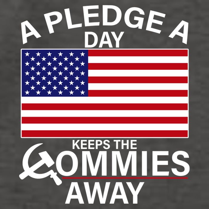 A Pledge A Day Keeps The Commies Away Vector Backpack