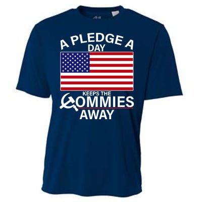 A Pledge A Day Keeps The Commies Away Cooling Performance Crew T-Shirt