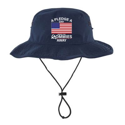 A Pledge A Day Keeps The Commies Away Bucket Hat