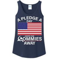 A Pledge A Day Keeps The Commies Away Ladies Essential Tank