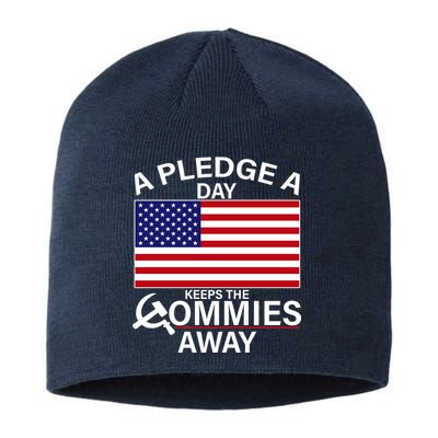 A Pledge A Day Keeps The Commies Away Sustainable Beanie