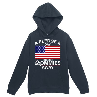 A Pledge A Day Keeps The Commies Away Urban Pullover Hoodie