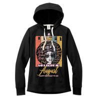 A Queen Was Born In August Women's Fleece Hoodie