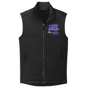 A Queen Was Born In August Happy Birthday To Me Collective Smooth Fleece Vest