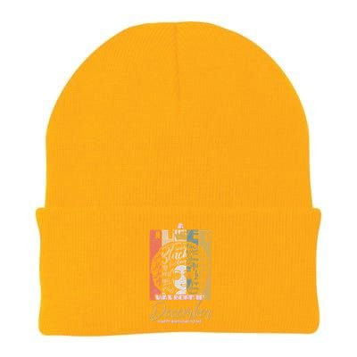 A Queen Was Born In December Knit Cap Winter Beanie