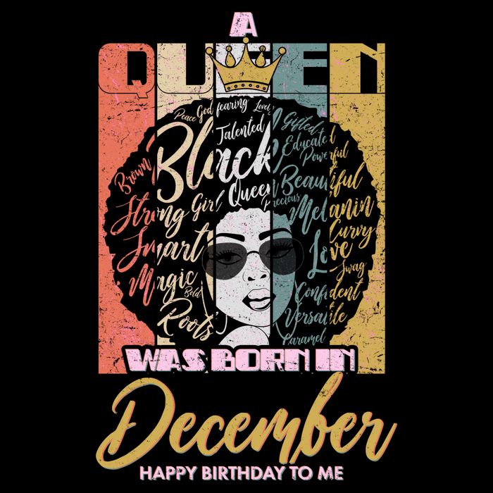 A Queen Was Born In December Tank Top