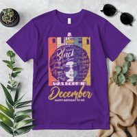 A Queen Was Born In December Premium T-Shirt