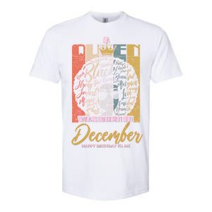 A Queen Was Born In December Softstyle CVC T-Shirt