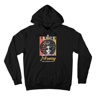 A Queen was Born in February Hoodie