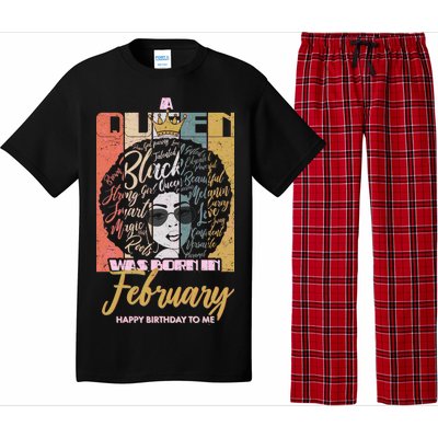 A Queen was Born in February Pajama Set