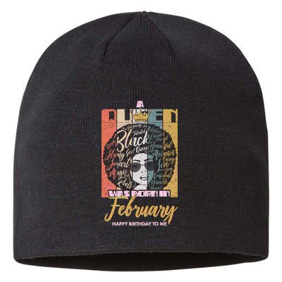 A Queen was Born in February Sustainable Beanie