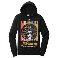 A Queen was Born in February Women's Pullover Hoodie