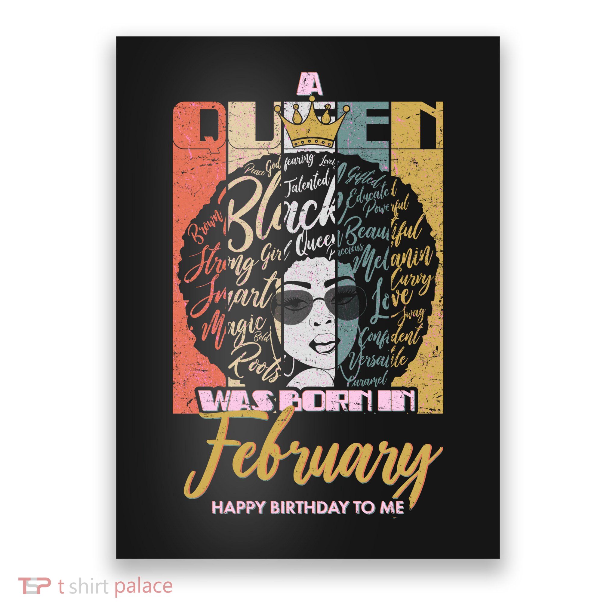 A Queen was Born in February Poster