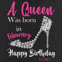 A Queen Was Born In February Birthday 11oz C Handle Ceramic Mug