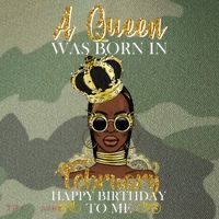 A Queen Was Born In February Happy Birthday Legacy Tie Dye Trucker Hat