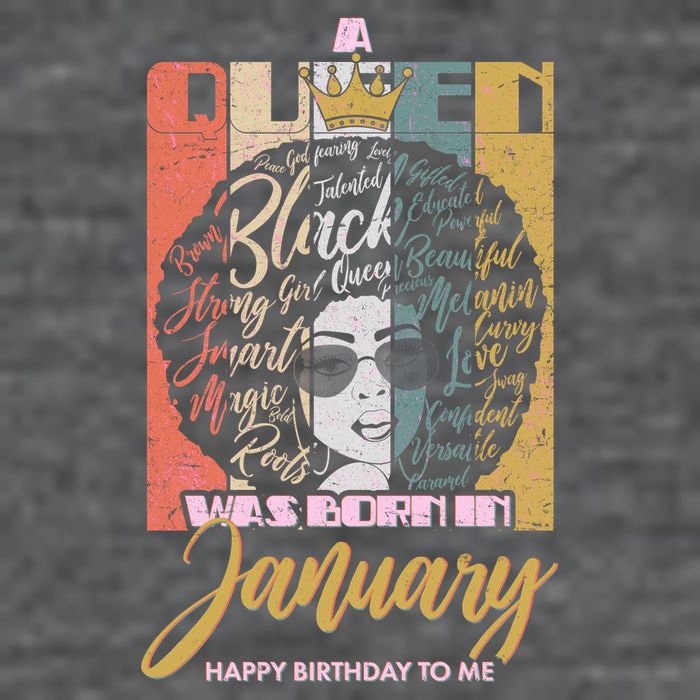 A Queen Was Born In January Zip Tote Bag