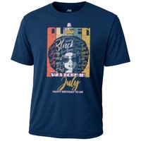 A Queen Was Born In July Cooling Performance Crew T-Shirt
