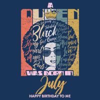 A Queen Was Born In July Cooling Performance Crew T-Shirt