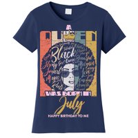 A Queen Was Born In July Women's T-Shirt