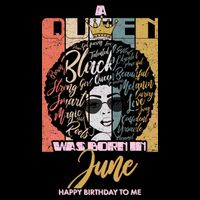 A Queen Was Born In June Doggie Tank