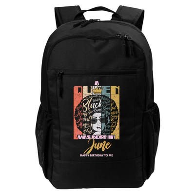 A Queen Was Born In June Backpack