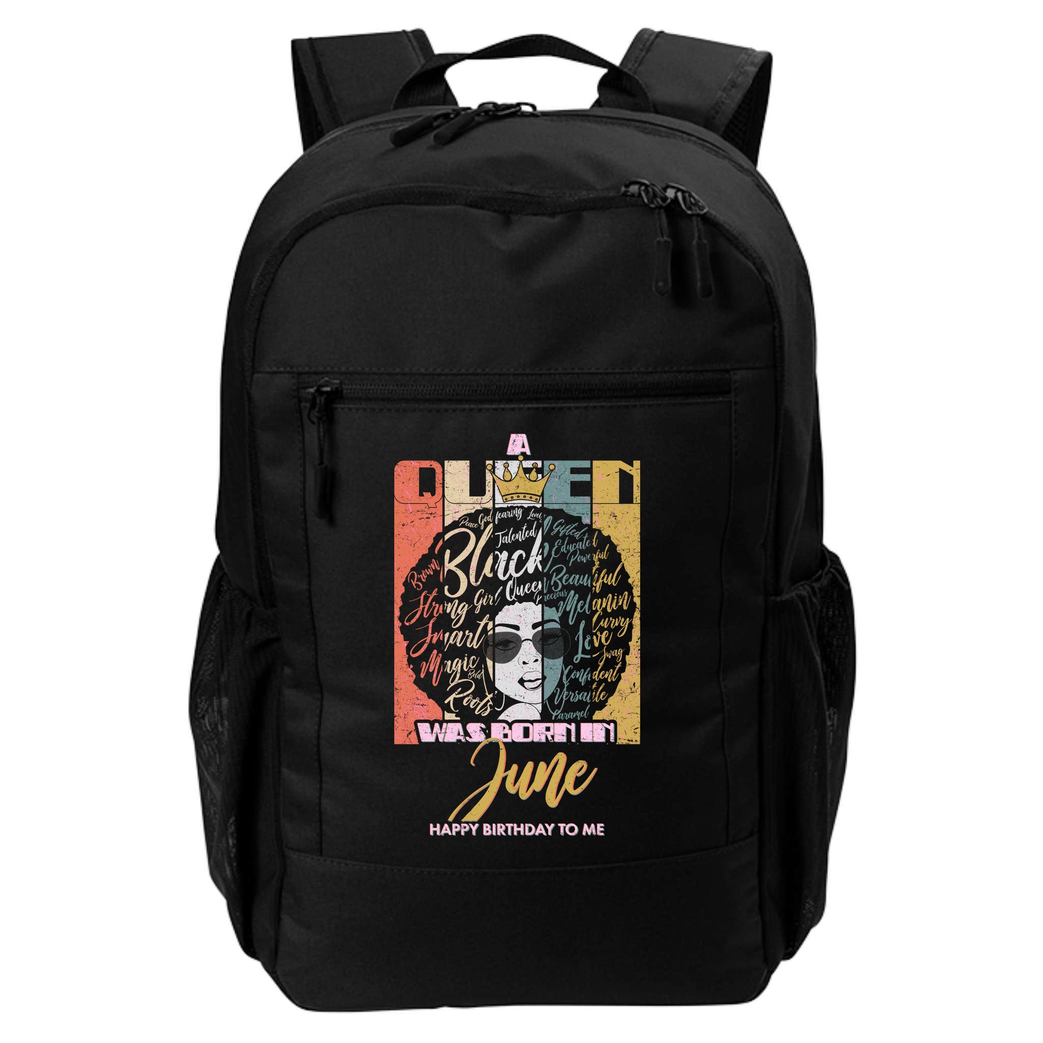 A Queen Was Born In June Backpack