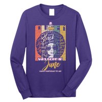 A Queen Was Born In June Long Sleeve Shirt