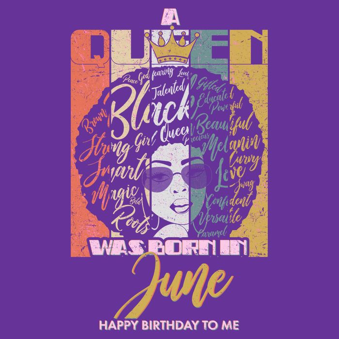 A Queen Was Born In June Long Sleeve Shirt
