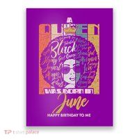 A Queen Was Born In June Poster