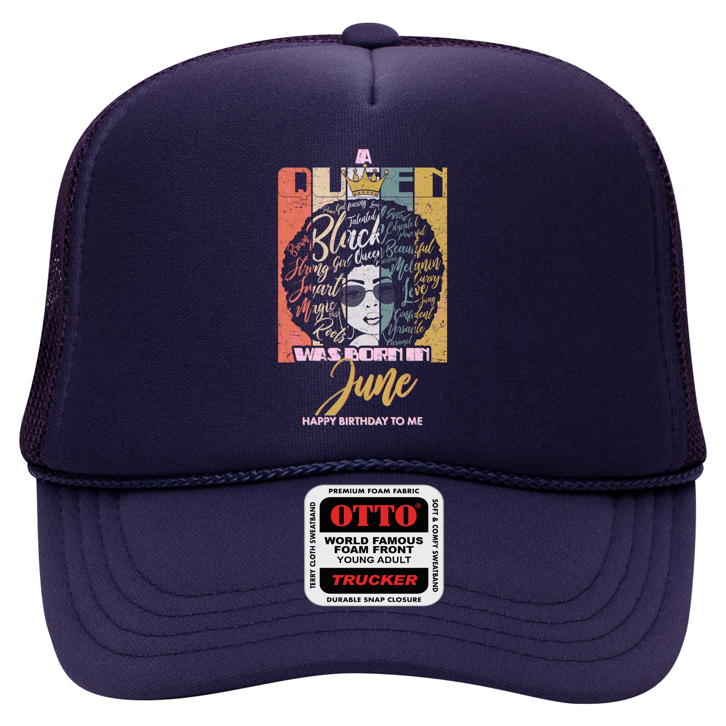 A Queen Was Born In June Hat