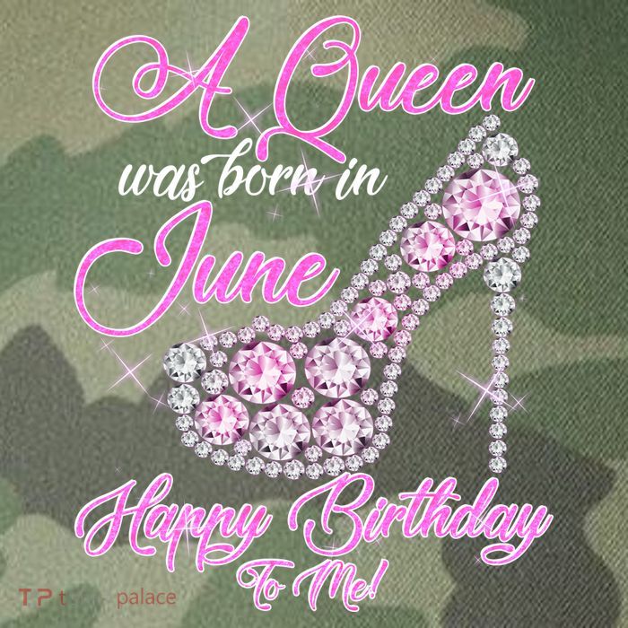 A Queen Was Born in June Fancy Birthday Legacy Tie Dye Trucker Hat