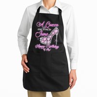 A Queen Was Born in June Fancy Birthday Apron