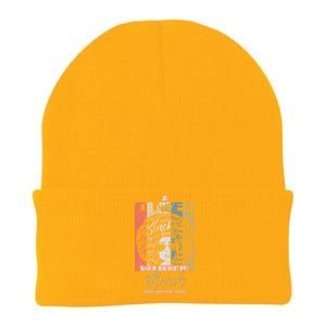 A Queen was Born in March Knit Cap Winter Beanie