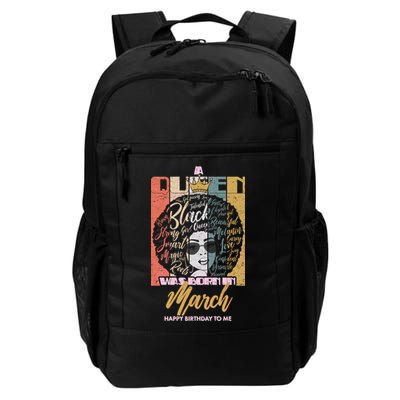 A Queen was Born in March Backpack