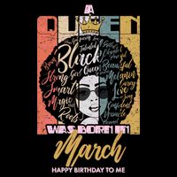 A Queen was Born in March 16 in Basic Backpack