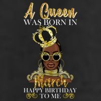 A Queen Was Born In March Happy Birthday 11oz C Handle Ceramic Mug