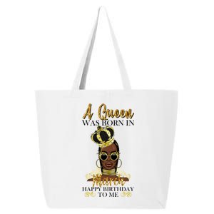 A Queen Was Born In March Happy Birthday 25L Jumbo Tote