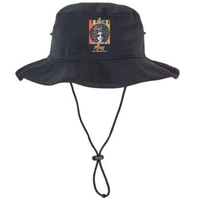 A Queen Was Born In May Legacy Cool Fit Booney Bucket Hat