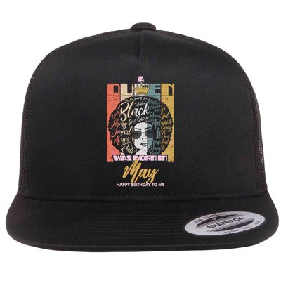 A Queen Was Born In May Flatbill Hat