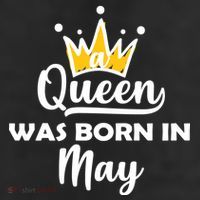 A Queen Was Born In May Birthday 11oz C Handle Ceramic Mug