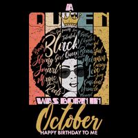A Queen Was Born In October Impact Tech Backpack