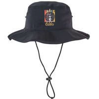 A Queen Was Born In October Legacy Cool Fit Booney Bucket Hat