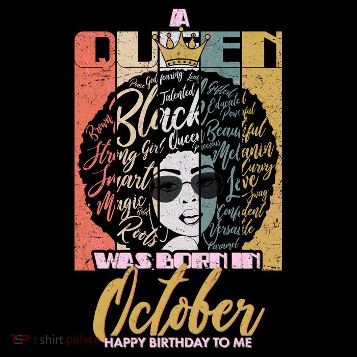 A Queen Was Born In October Zip Tote Bag