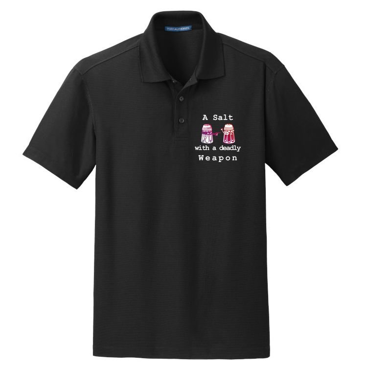 A Salt With A Deadly Weapon Dry Zone Grid Polo