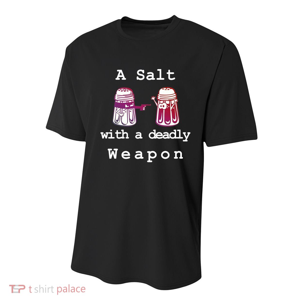A Salt With A Deadly Weapon Youth Performance Sprint T-Shirt
